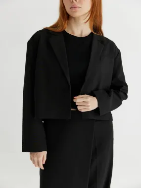 Back To Business Blazer - Black