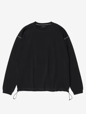 Beams Flat Seamer Long Sleeve - Black