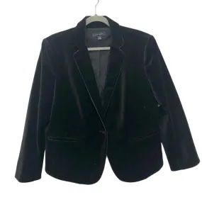 Blazer By Ann Taylor In Black, Size: 14