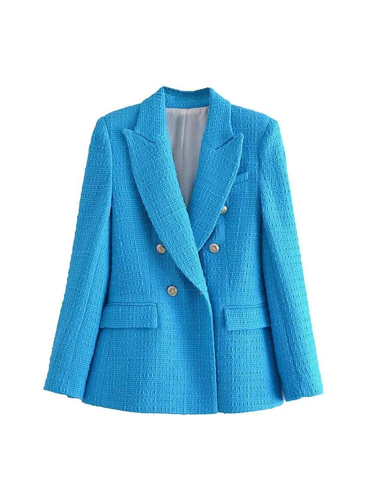 Blazer Feminino Alfaiataria Leicen