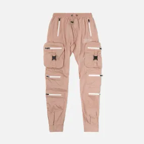 COMBAT NYLON JOGGERS ROSE