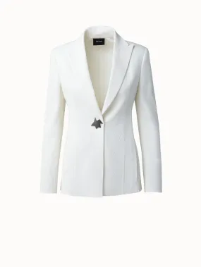 Cotton Double Face Blazer