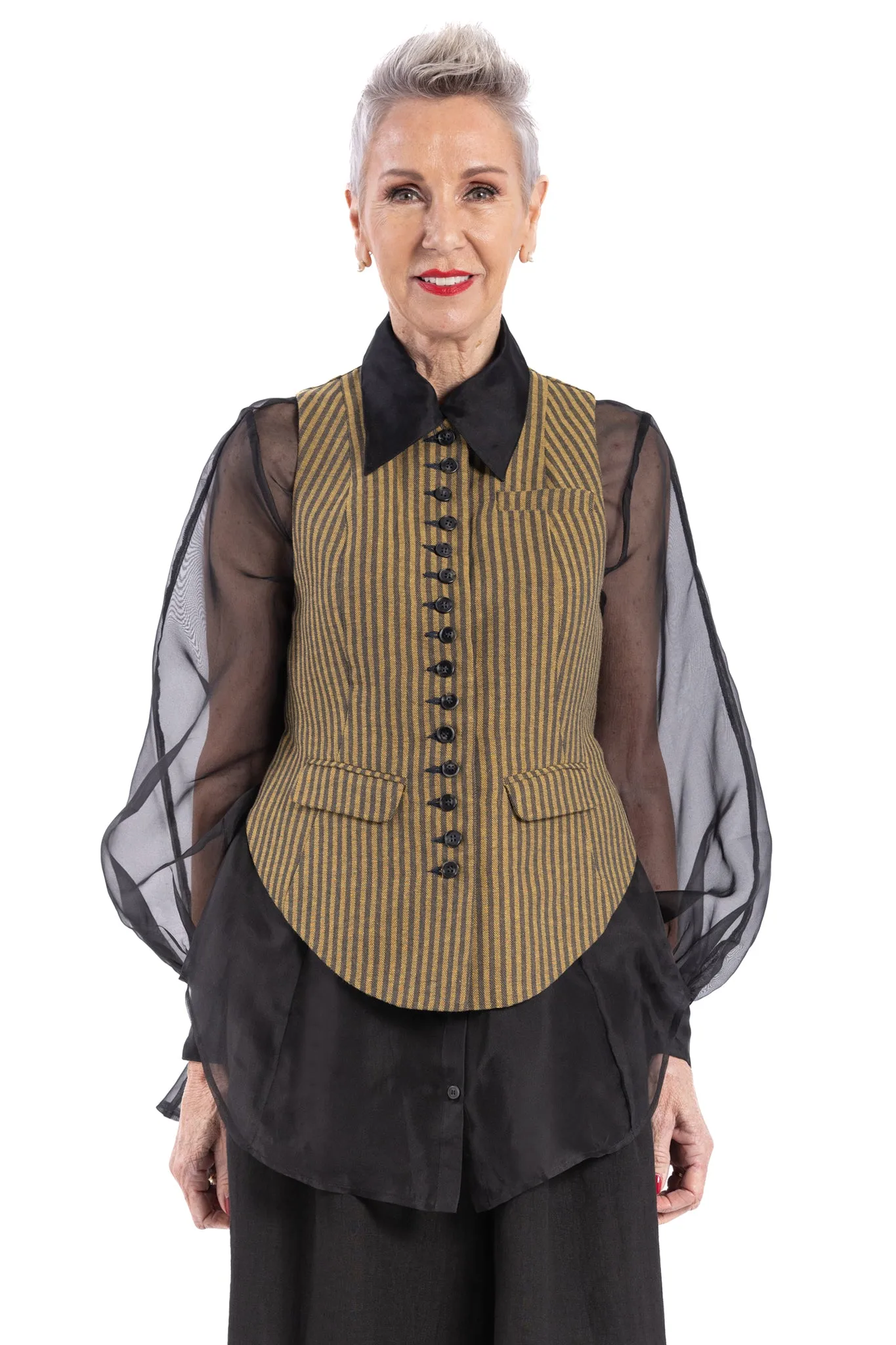 DALMA BUTTON VEST MS