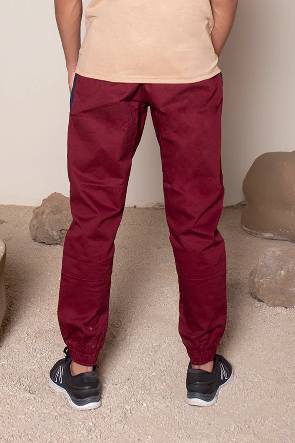 Earth Joggers Burgundy