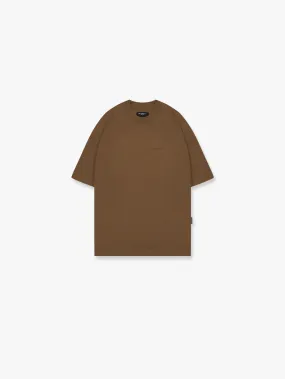 ESSENTIAL T-SHIRT - BROWN