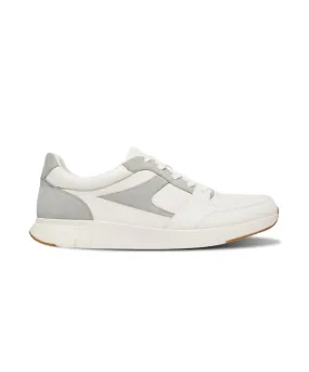 FitFlop Anatomiflex Mens Mix Panel Sneaker White