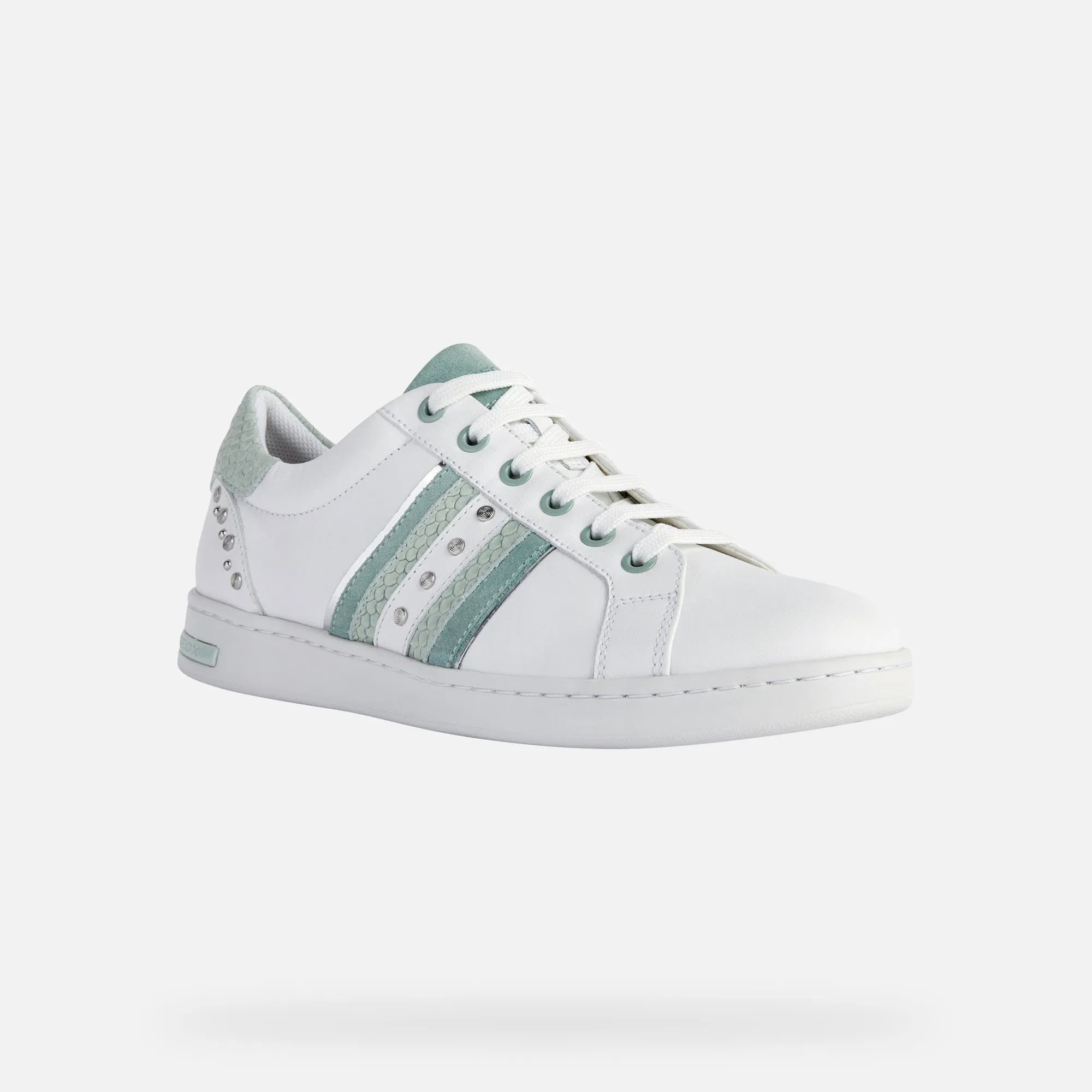 Geox Jaysen Ladies Sneaker Mint Trim