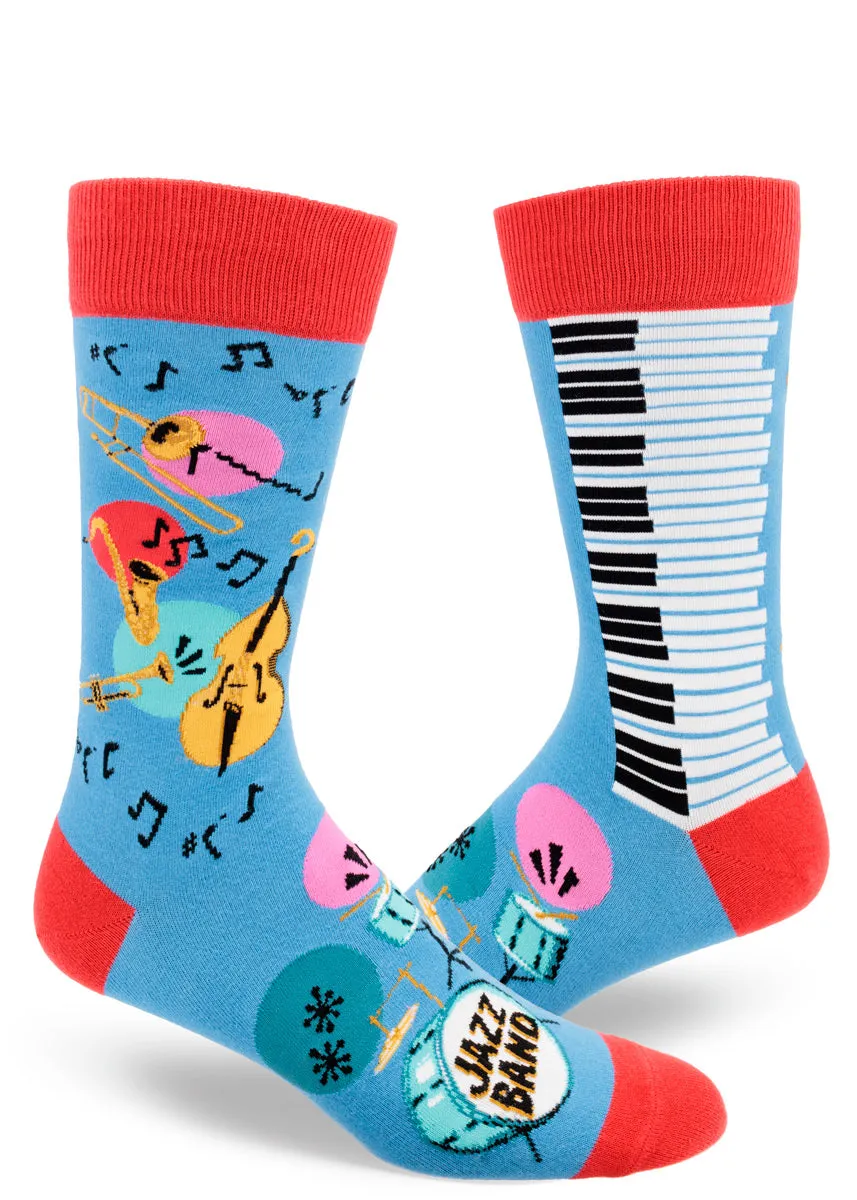 Jazz Band Men's Socks